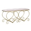 BANCĂ INIMA ROSA CM 105X37,5X51,5