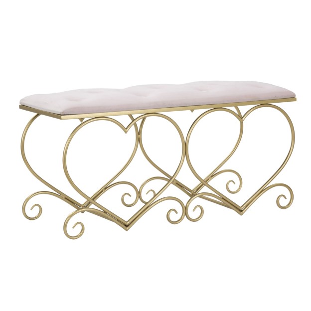 BANCĂ INIMA ROSA CM 105X37,5X51,5