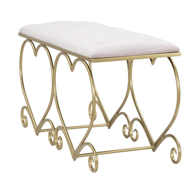 BANCĂ INIMA ROSA CM 105X37,5X51,5