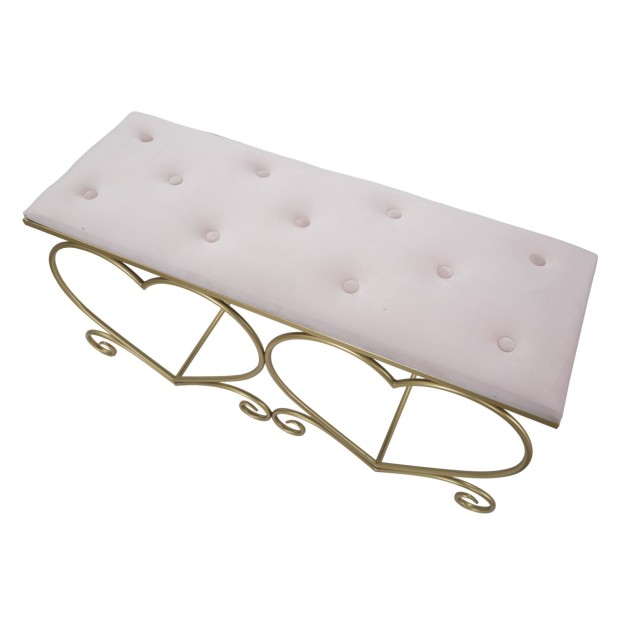 BANCĂ INIMA ROSA CM 105X37,5X51,5