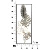 PANOU FIER DE PERETE PLAM -A- CM 28,5X3X74