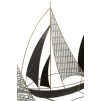 PANOU FIER PERETE VELIERO CM 91X2,5X55,9
