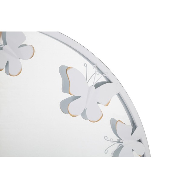 OGLINDA DE PERETE FLUTURE ALB 62,5X2,3