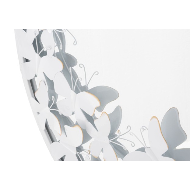 OGLINDA DE PERETE FLUTURE ALB 62,5X2,3