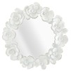 OGLINDA DE PERETE FLORE ALBA 82X2,6X85,5