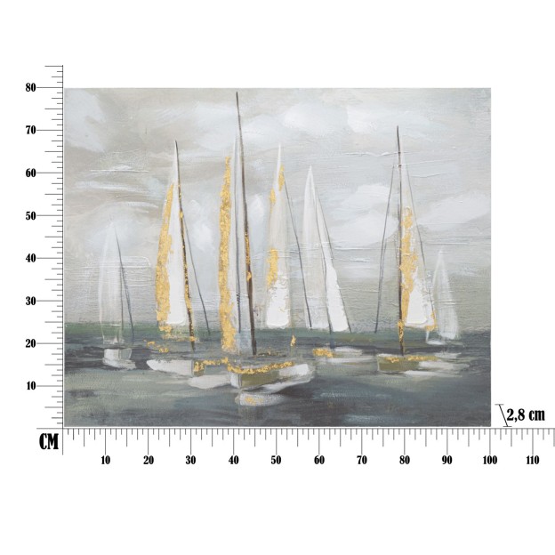 TABLOU BARCA 100X2,8X80