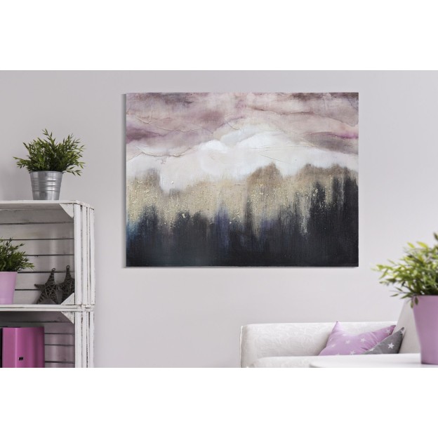 TABLOU VOPSEA PERETI ROZ MUNTE CM 80X2,7X60