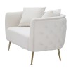 CANAPEA BUCAREST CREMA CM 127X74X73