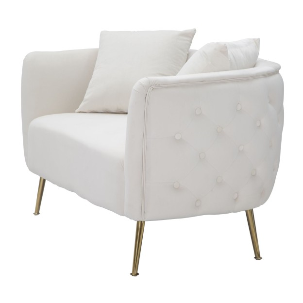 CANAPEA BUCAREST CREMA CM 127X74X73