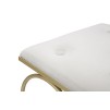 TABURET HEART CREMA CM 50X37,5X51,5