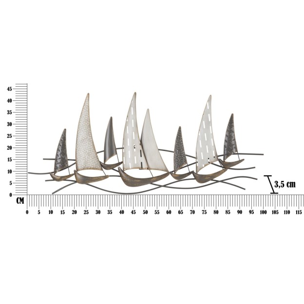 PANOU DE PERETE FIER REGATA NOU CM 100X3X44