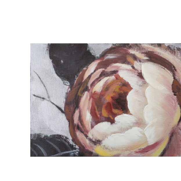 TABLOU FLOARE ROȘU 150X3,8X76