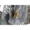 PANOU DE PERETE FIER GRI -A- CM 157,5X9X66,5