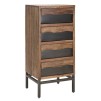 COMODA YELLOWSTONE CM 45X40X100 (LEGNO DI ACACIA NILOTICA)