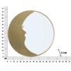 OGLINDA PERETE LUNA CM Ø 72,5X2,3