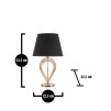LAMPĂ DE MASA MAX CM Ø 32,5X53,5