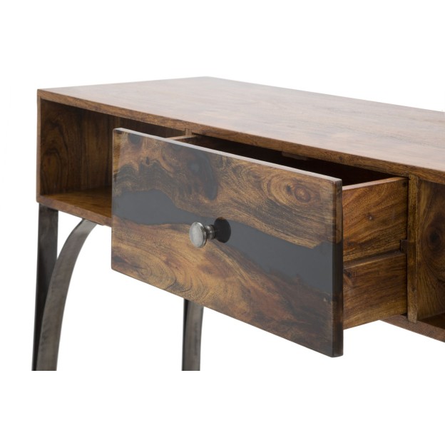 CONSOLA MUSTANG CM 130X40X80 (LEGNO DI ACACIA NILOTICA)