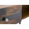 CONSOLA MUSTANG CM 130X40X80 (LEGNO DI ACACIA NILOTICA)