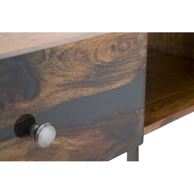 CONSOLA MUSTANG CM 130X40X80 (LEGNO DI ACACIA NILOTICA)