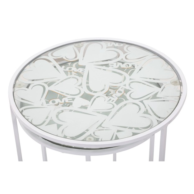 MESE ALBA HARTS COPPIA CM Ø 43X60-38X55