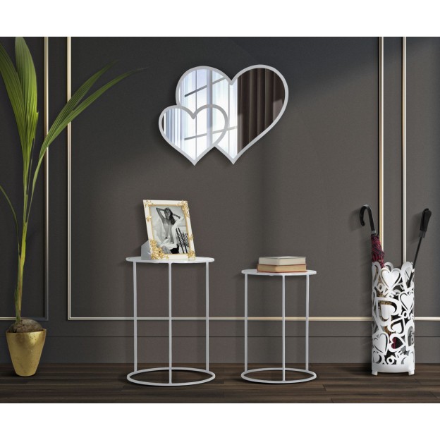 MESE ALBA HARTS COPPIA CM Ø 43X60-38X55