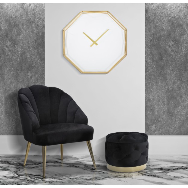 CEAS DE PERETE GOLDY OCTAGONAL CM 56X6,5X56