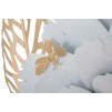 PANOU DE PERETE FIER DECOR ALB 158X9X60