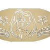 PANOU DE PERETE FIER NATIVITATEA AUR -B- CM 120X2X60