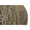 PANOU DE PERETE FIER NATIVITATEA AUR -B- CM 120X2X60