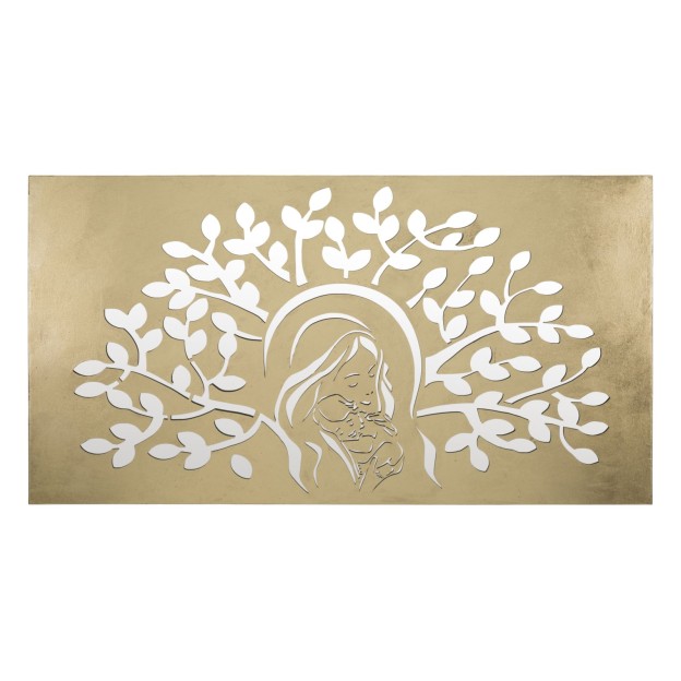 PANOU DE PERETE FIER AUR CM 120X2X64