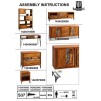 CONSOLA MUSTANG CM 130X40X80 (LEGNO DI ACACIA NILOTICA)