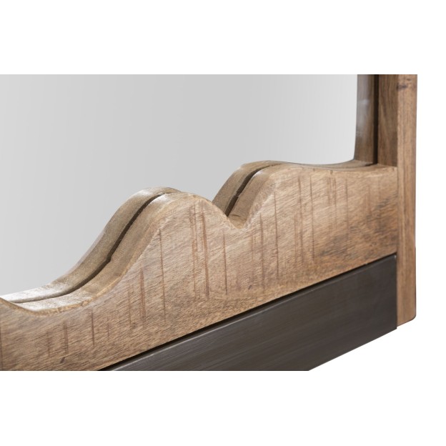 OGLINDA YELLOWSTONE CM 120X4X72 (LEMN ACACIA )