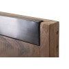 OGLINDA YELLOWSTONE CM 120X4X72 (LEMN ACACIA )