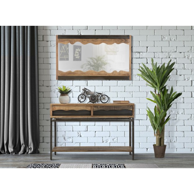 OGLINDA YELLOWSTONE CM 120X4X72 (LEMN ACACIA )