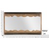 OGLINDA YELLOWSTONE CM 120X4X72 (LEMN ACACIA )