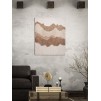 TABLOU ARTĂ MANUAL BROWNY CM 80X3,7X100