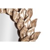 OGLINDA DE PERETE GLAM PETAL RAME 73X5