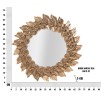 OGLINDA DE PERETE GLAM PETAL RAME 73X5