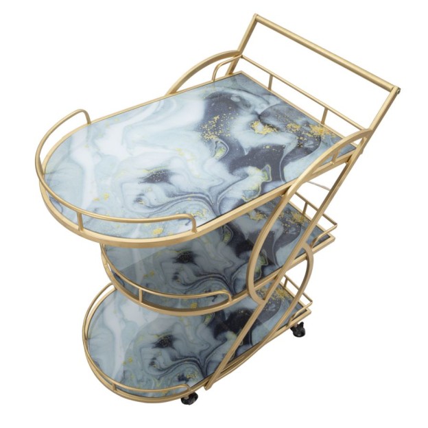 CARUCIOR MARMURA STICLA MIX CM71X45,5X84,5