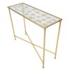 CONSOLA FLUTURI STICLA CM 100X35X80