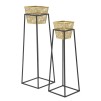 SUPORT GHIVECE SET 2 BUC CM Ø 23X70-20X60