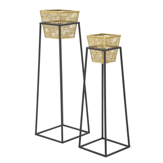 SUPORT GHIVECE SET 2 BUC CM Ø 23X70-20X60