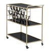 CARUCIOR CU SPATIU DE DEPOZITARE STICLE 79X39,5X82