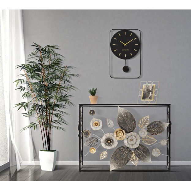 CONSOLA GLAM DARK CM 111,8X41,9X80