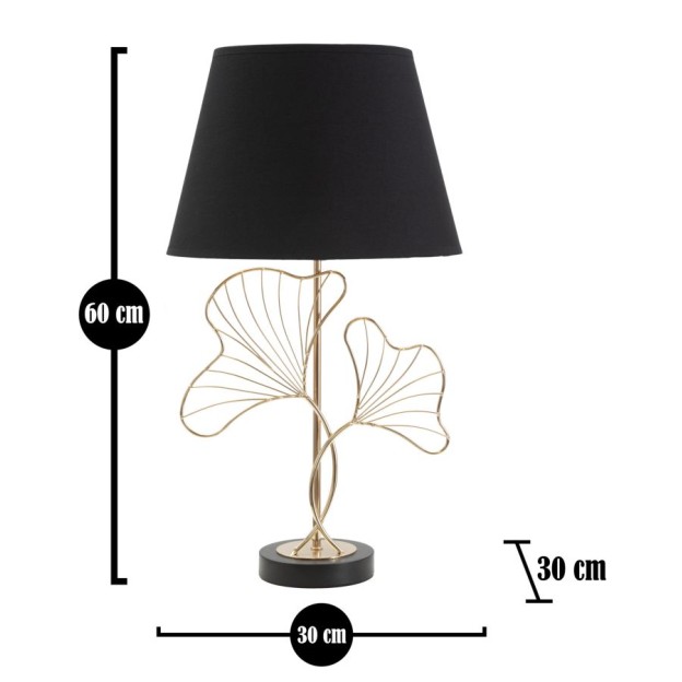 LAMPA DE MASA FRUNZE CM Ø 30X60