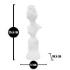 SCULPTURA FEMEIE CM 11X10,5X35,5