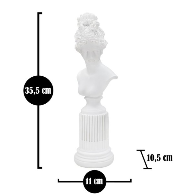 SCULPTURA FEMEIE CM 11X10,5X35,5
