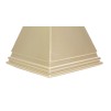 FIGURINA PIRAMID GOLD CM 11,5X11,5X15,5