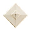 FIGURINA PIRAMID GOLD CM 11,5X11,5X15,5