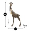 LAMPĂ DE MASA GIRAFĂ CM 40X22X80